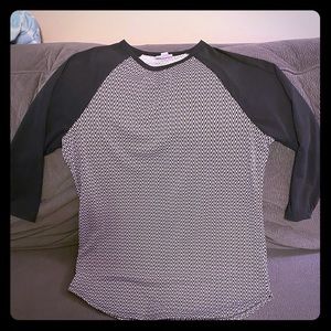 LulaRoe Randy Black and White